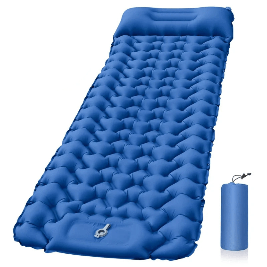 Airtrek – Kampeermatras met voetpomp en kussen – outdoor & reizen