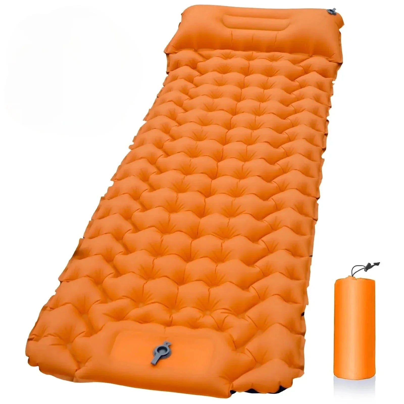 Airtrek – Kampeermatras met voetpomp en kussen – outdoor & reizen