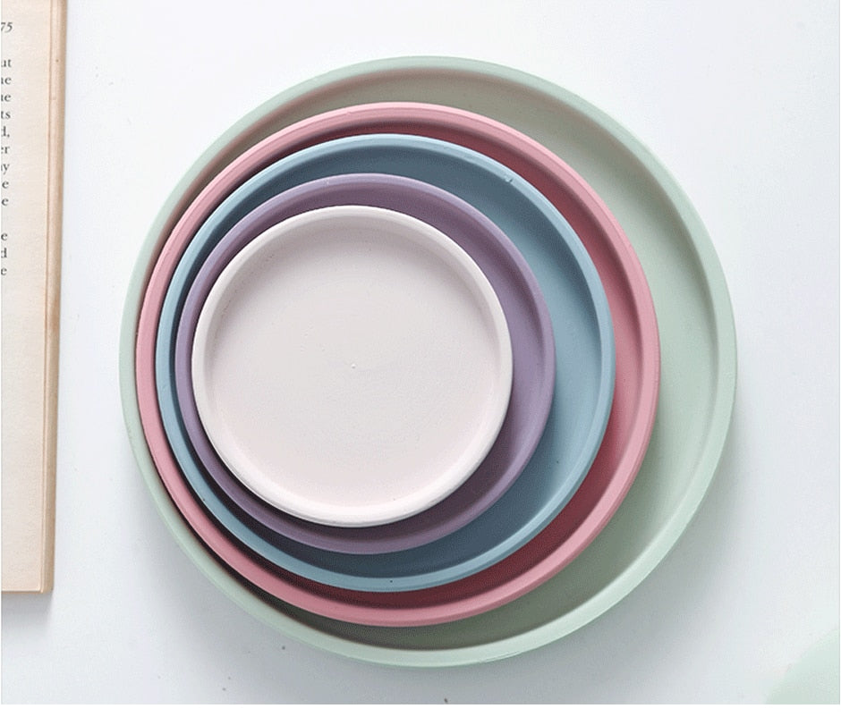 Ceravivo – Hand-painted ceramic plant pot with saucer