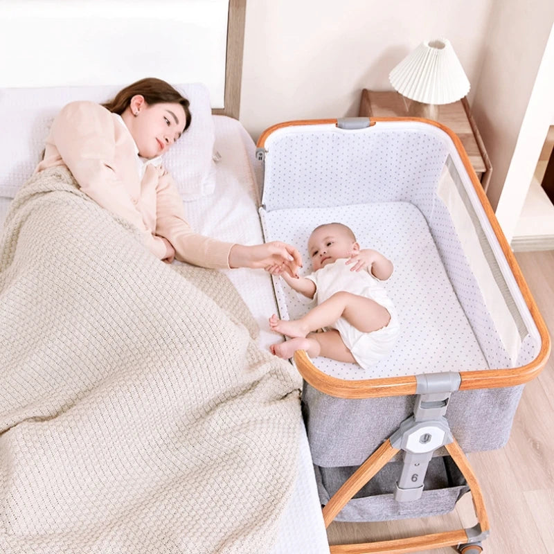 Nuvella Babywieg van Aluminium – Opvouwbaar en Draagbaar, 0–3 Jaar