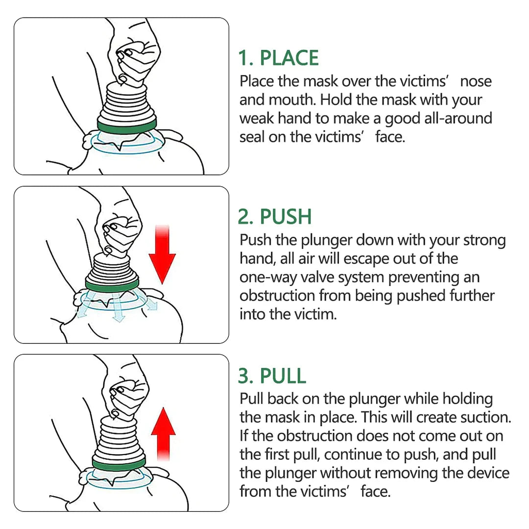 SafeHuman – Anti-Choking Device Portable & Reusable – Adults & Children
