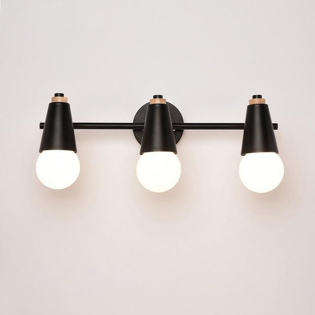 Arivio – Wall lamp of Metal & Wood, 2- or 3-light modern design