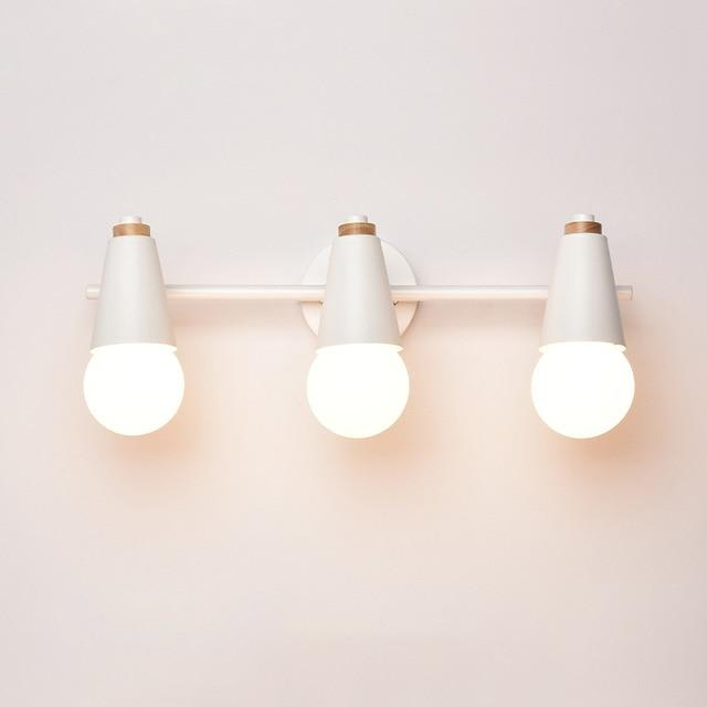 Arivio – Wall lamp of Metal & Wood, 2- or 3-light modern design