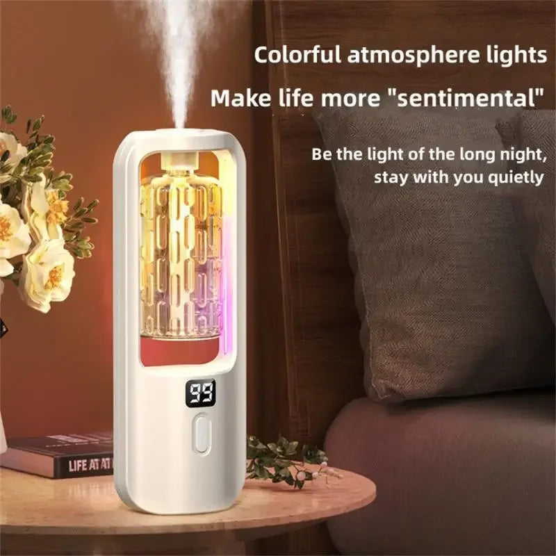 Aromatherapie Diffuser Met Kleurrijke Verlichting en Ultrasone Technologie voor Ontspanning 1