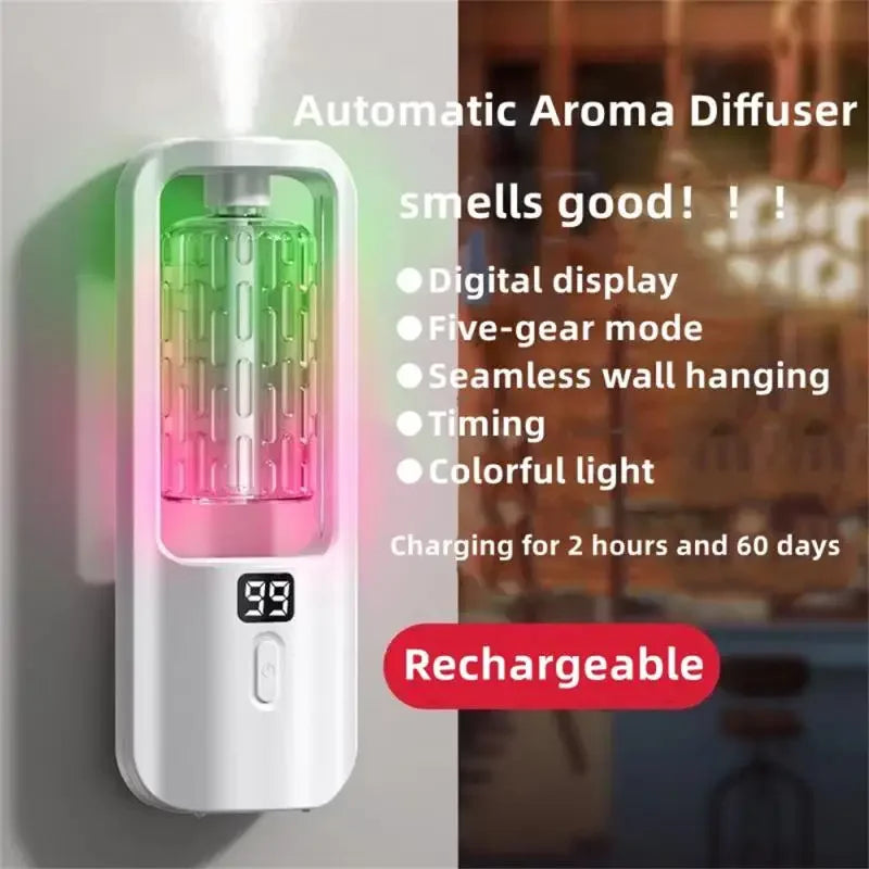 Aromatherapie Diffuser Met Kleurrijke Verlichting en Ultrasone Technologie voor Ontspanning 3
