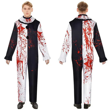 Art The Clown Kostuum met Masker – Halloween Outfit voor Mannen & Vrouwen