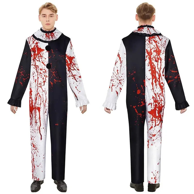Art The Clown Kostuum met Masker – Halloween Outfit voor Mannen & Vrouwen