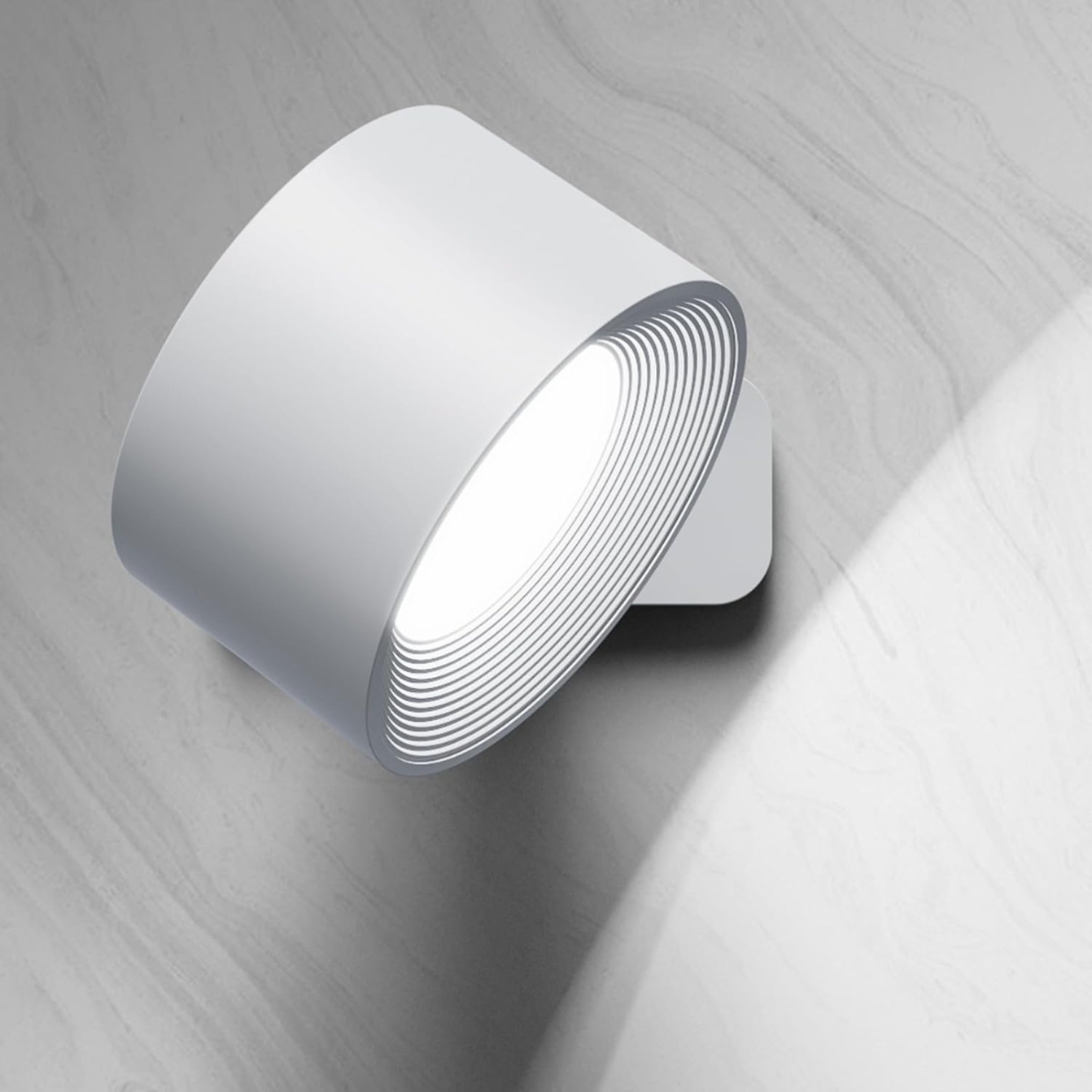 AuraGlow - Draadloze Oplaadbare 360 Graden Muurlamp