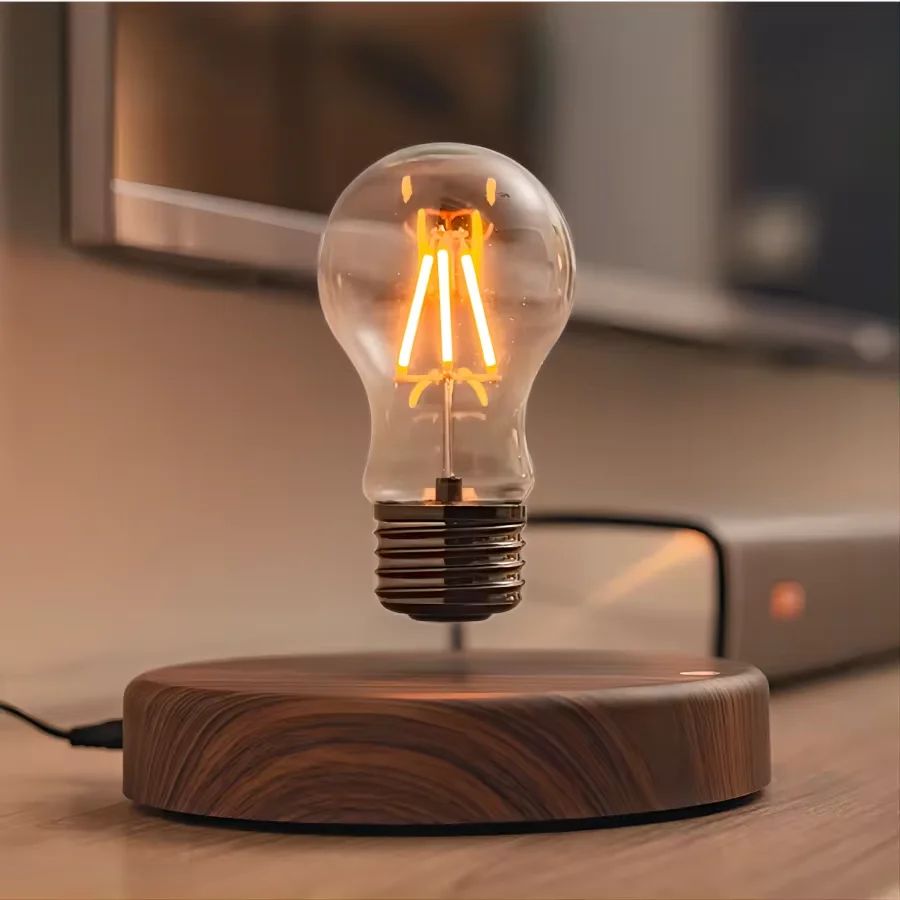 AuraLight – Magnetische Levitatie LED-lamp, Dimbaar voor huis of kantoor