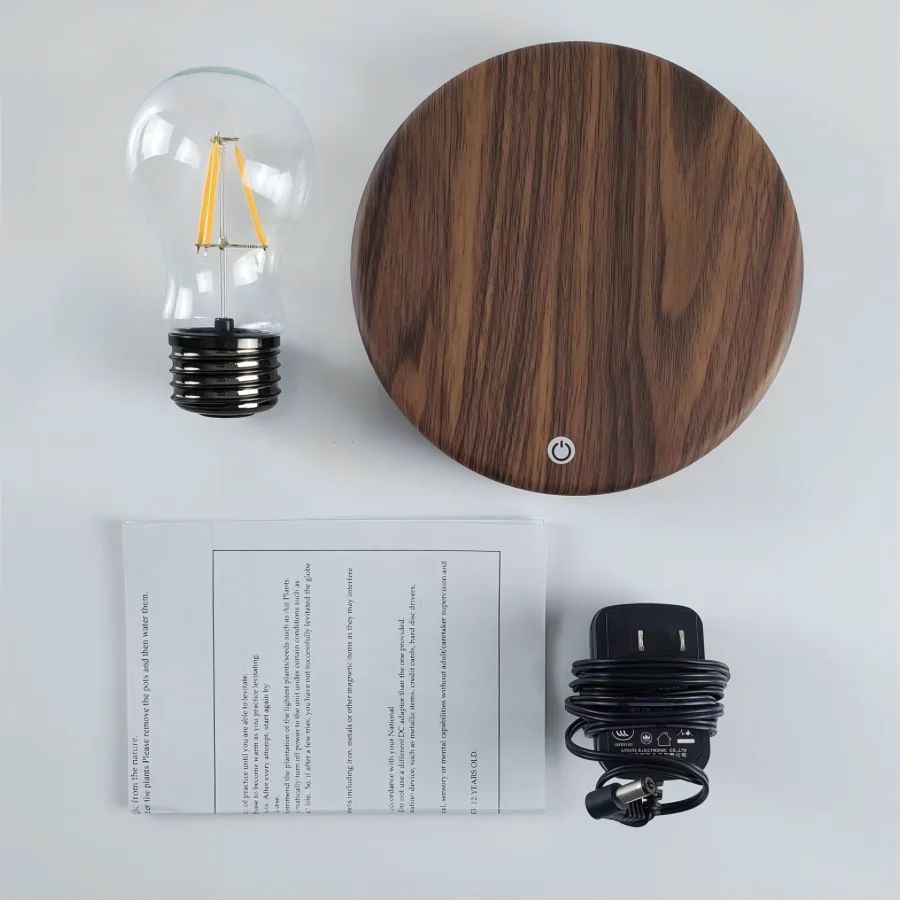 AuraLight – Magnetische Levitatie LED-lamp, Dimbaar voor huis of kantoor