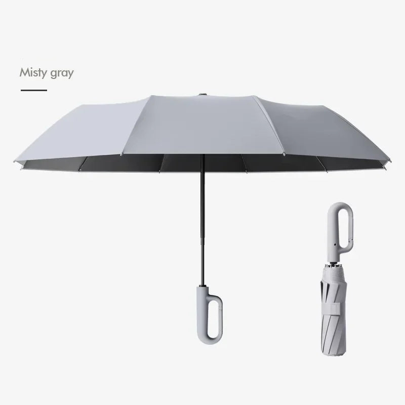 SunShield – Paraguas automático con protección UV – Fuerte y portátil unisex