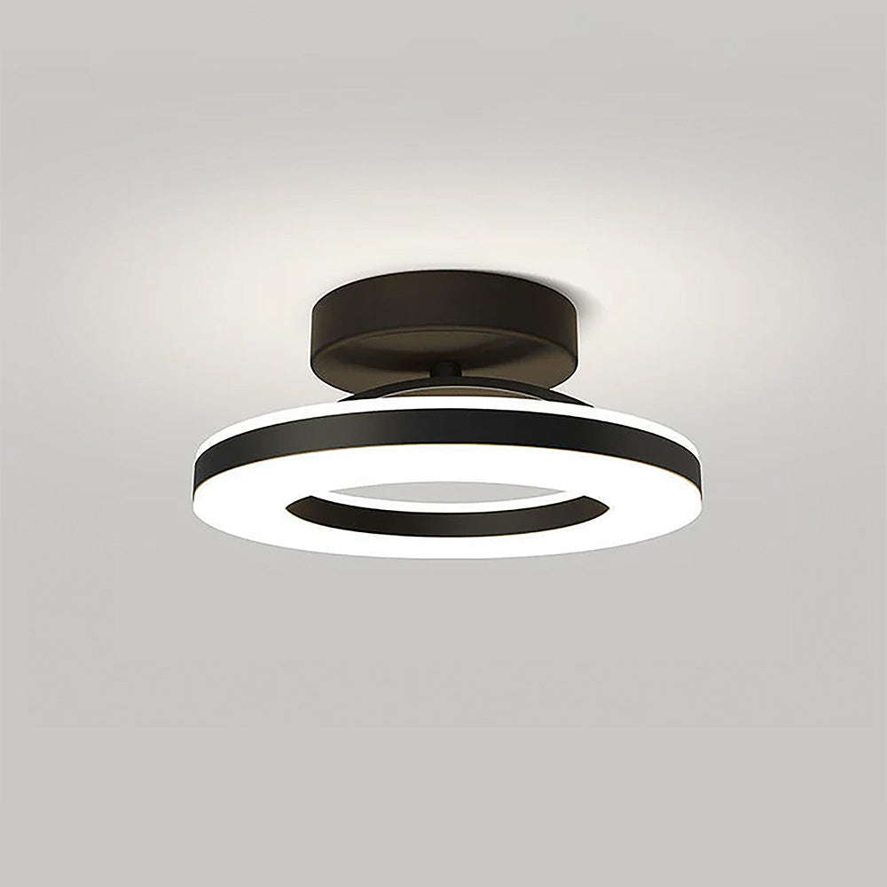 Aurion – Moderne LED plafondlamp – Gouden ijzeren design voor hal