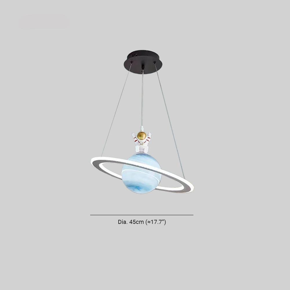 CosmoGlow – Children's room LED pendant lamp with planet design – energy-efficient