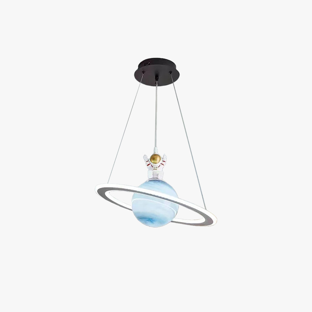 CosmoGlow – Children's room LED pendant lamp with planet design – energy-efficient