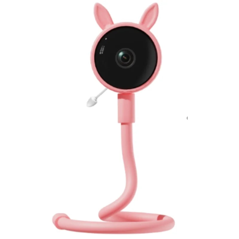 Babyfoon met Camera 1080P HD, Tuya App, Nachtzicht en Temperatuurdetectie voor Baby's
