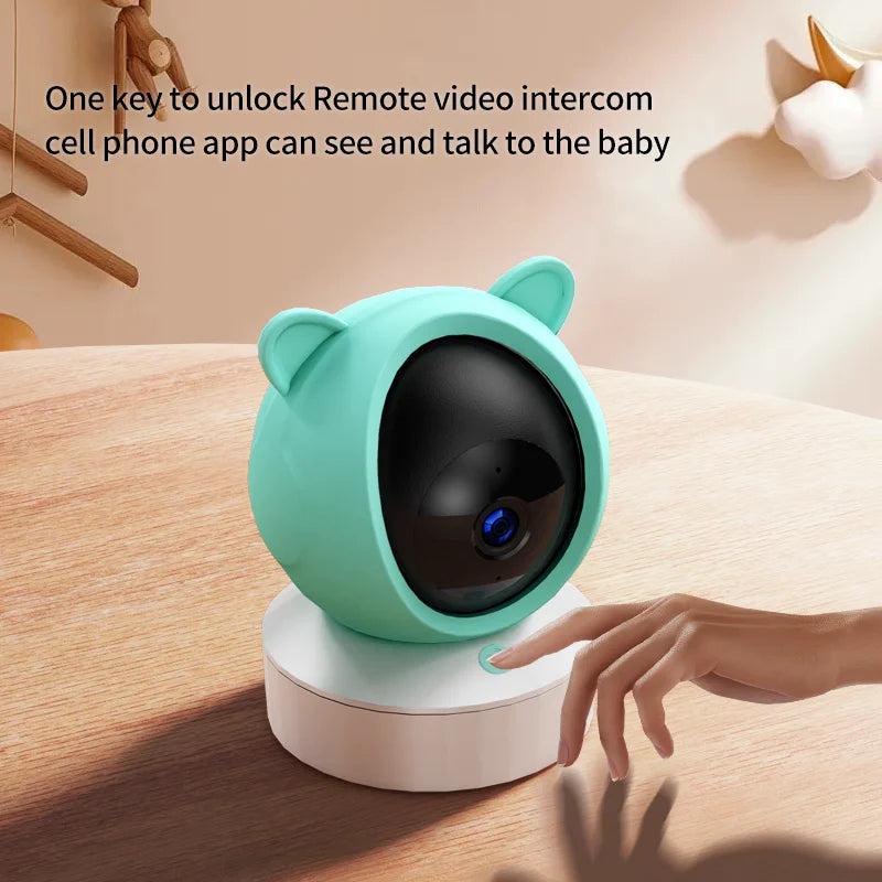 Babyfoon met Camera en App - 5 Inch Scherm, 1080P Videobewaking en Wifi Verbinding