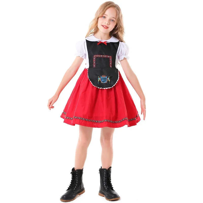 BavariaKids – Kinder Oktoberfest kostuum – Authentieke klederdrachtlook