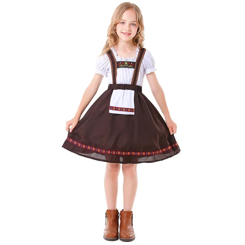 BavariaKids – Kinder Oktoberfest kostuum – Authentieke klederdrachtlook