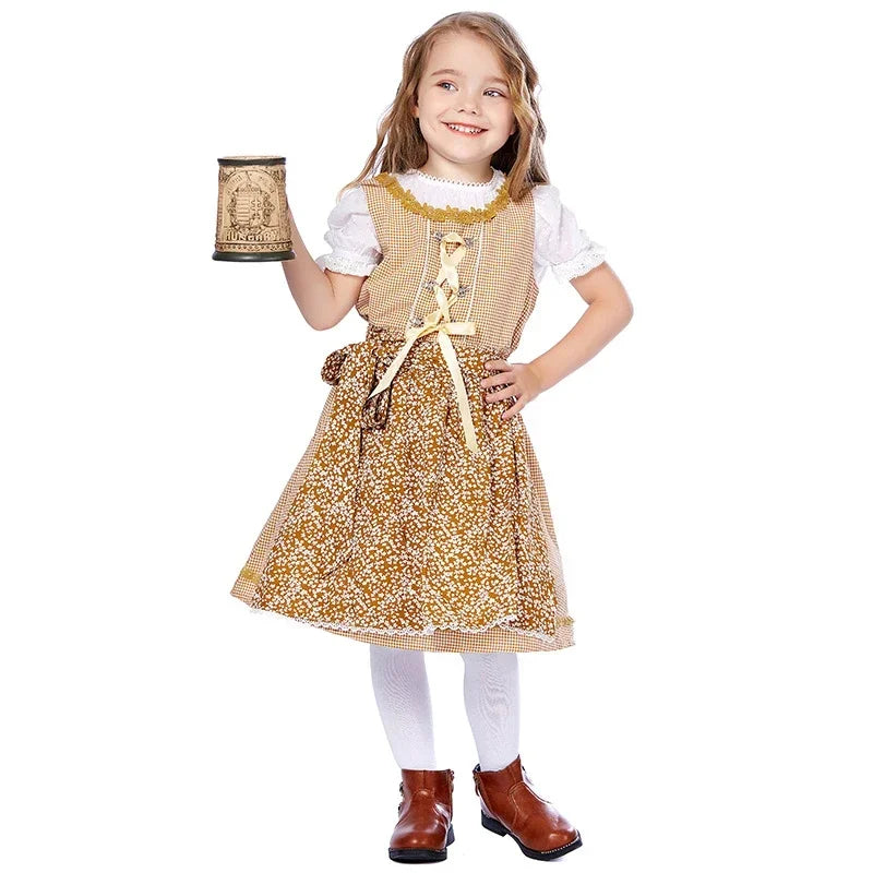 BavariaKids – Kinder Oktoberfest kostuum – Authentieke klederdrachtlook