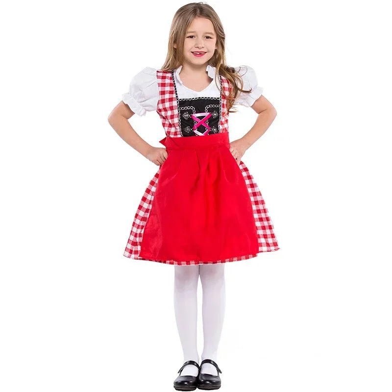 BavariaKids – Kinder Oktoberfest kostuum – Authentieke klederdrachtlook