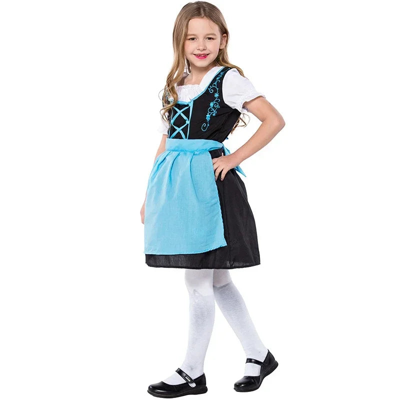 BavariaKids – Kinder Oktoberfest kostuum – Authentieke klederdrachtlook