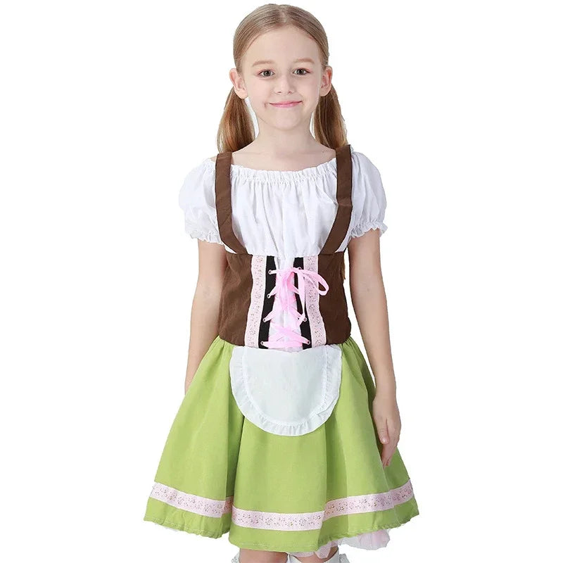 BavariaKids – Kinder Oktoberfest kostuum – Authentieke klederdrachtlook