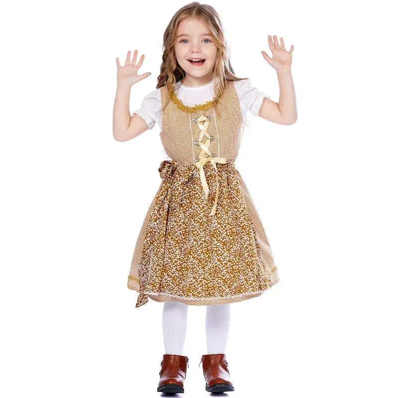 BavariaKids – Kinder Oktoberfest kostuum – Authentieke klederdrachtlook