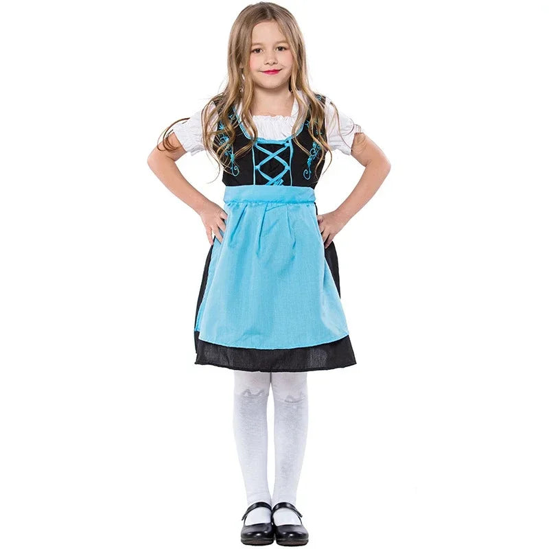 BavariaKids – Kinder Oktoberfest kostuum – Authentieke klederdrachtlook