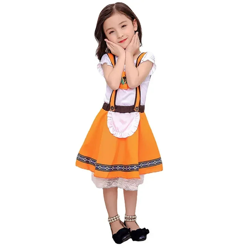 BavariaKids – Kinder Oktoberfest kostuum – Authentieke klederdrachtlook