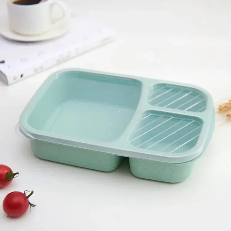 Lunexa – Bento box tarwevezel magnetronbestendig – school & onderweg
