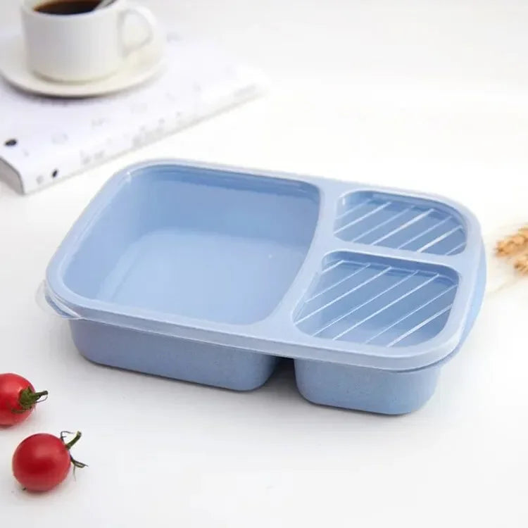 Lunexa – Bento box tarwevezel magnetronbestendig – school & onderweg