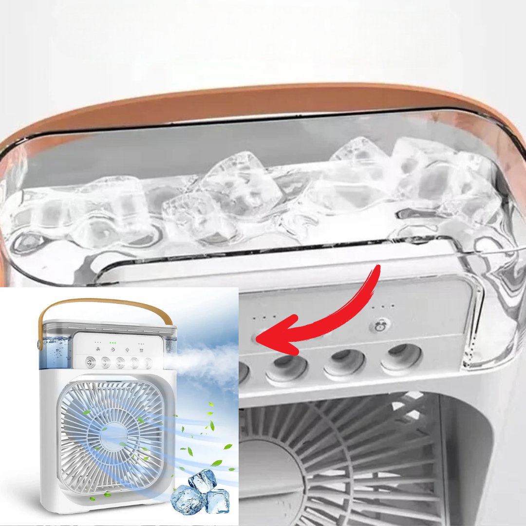 Frionix Mini Airco – Draagbare Verdampingskoeler met Accu & USB