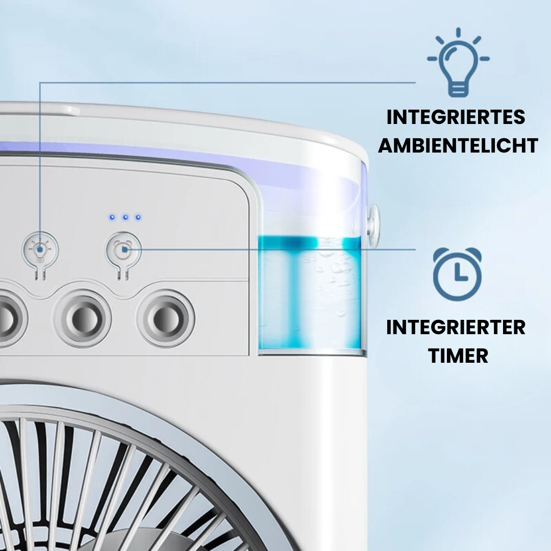 Frionix Mini Airco – Draagbare Verdampingskoeler met Accu & USB