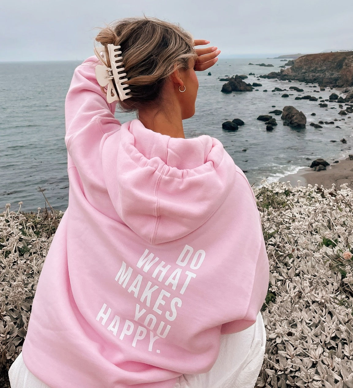 Leonie – Dames Hoodie met Letterprint & Zachte Katoenmix
