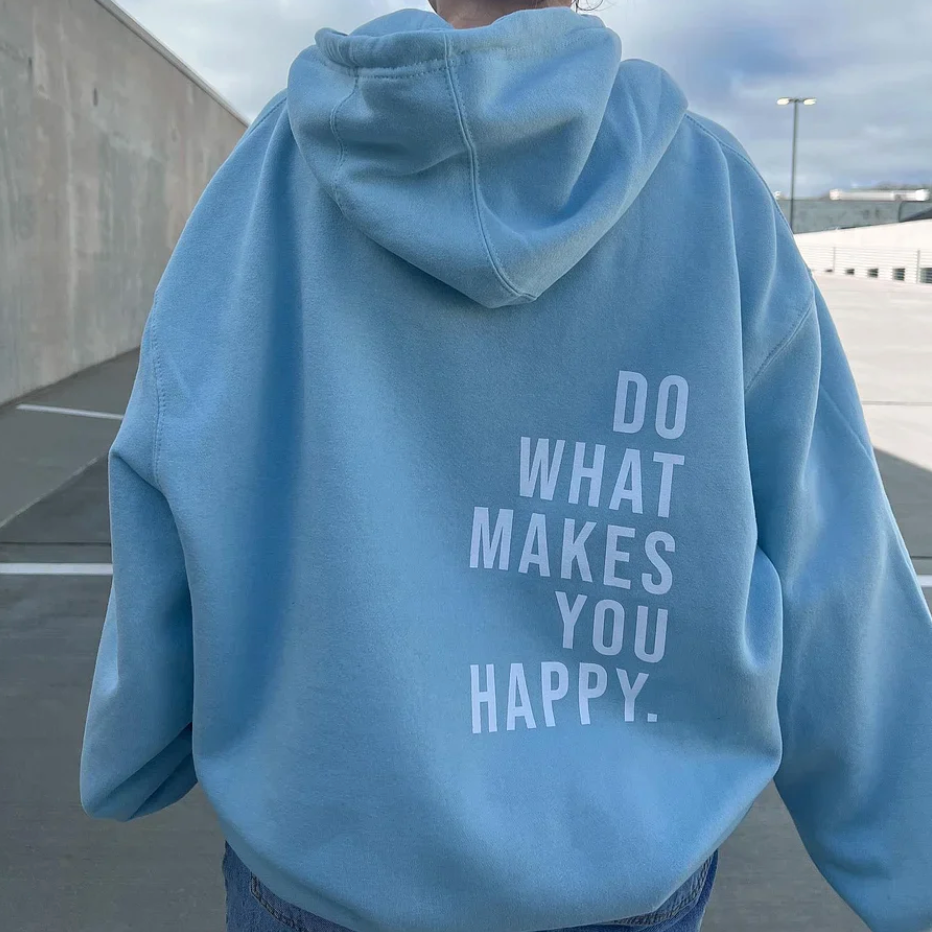 Leonie – Dames Hoodie met Letterprint & Zachte Katoenmix