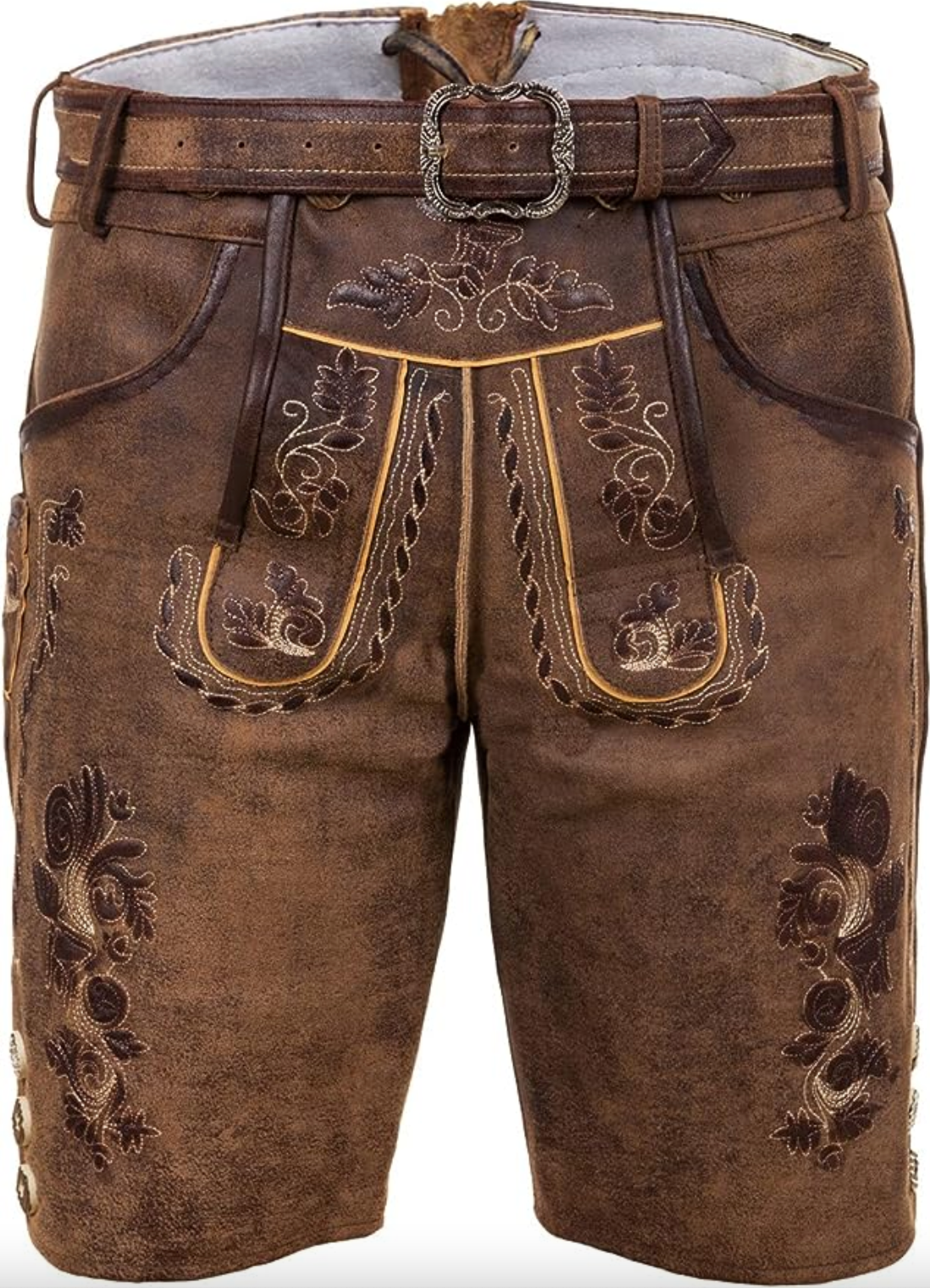 Melzano Luca - Stylish Traditional Leather Pants for Men with Authentic Design