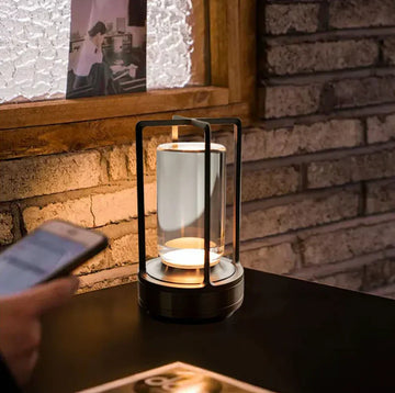 SolisAura Draadloze Lantaarns - Stijlvolle Sfeerverlichting voor Binnen & Buiten