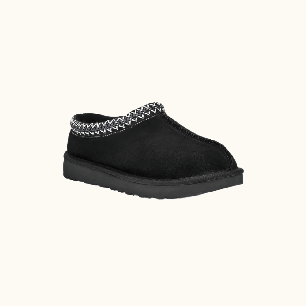 Tasman Pantoffels – Warme Suède Pantoffels met Schapenwollen Voering
