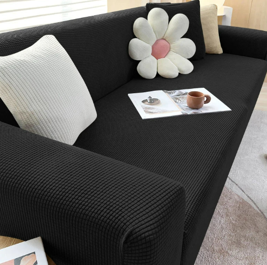 CouchWrap Bankhoes – Waterdichte Bescherming in Stijlvol Jacquard