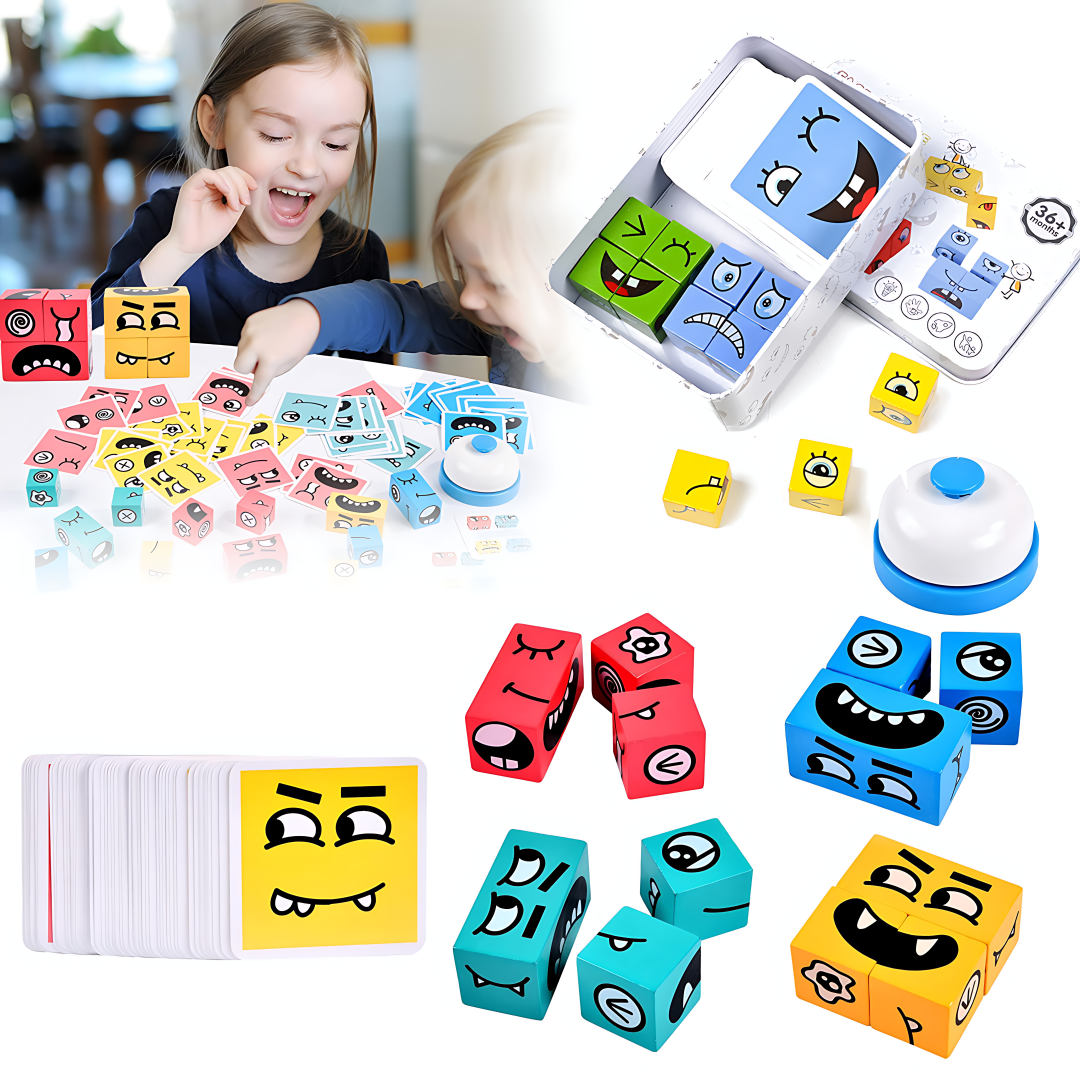 Melzano Expression Puzzelspel | Leuk voor jong en oud