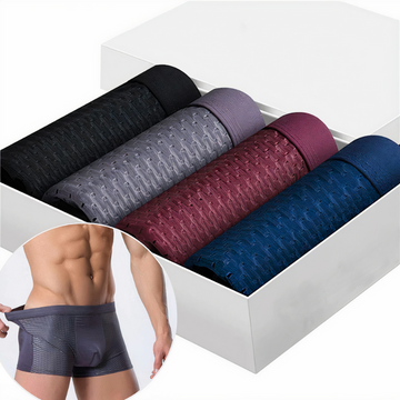 Daan – 10-pack boxershorts voor heren van bamboevezel