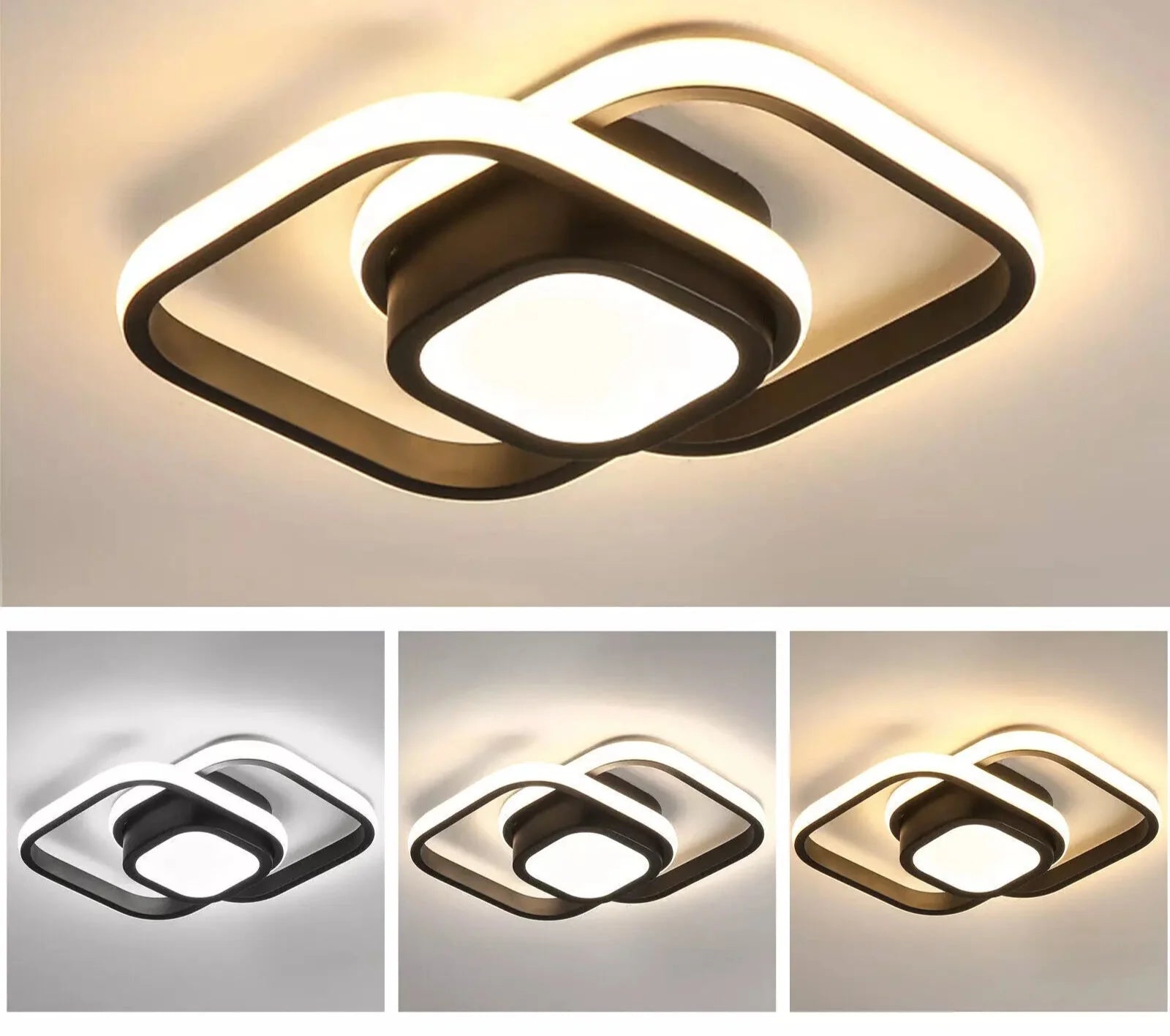 Alpha Lights – Ronde LED plafondlamp flush mount 32W – IP44 waterdicht