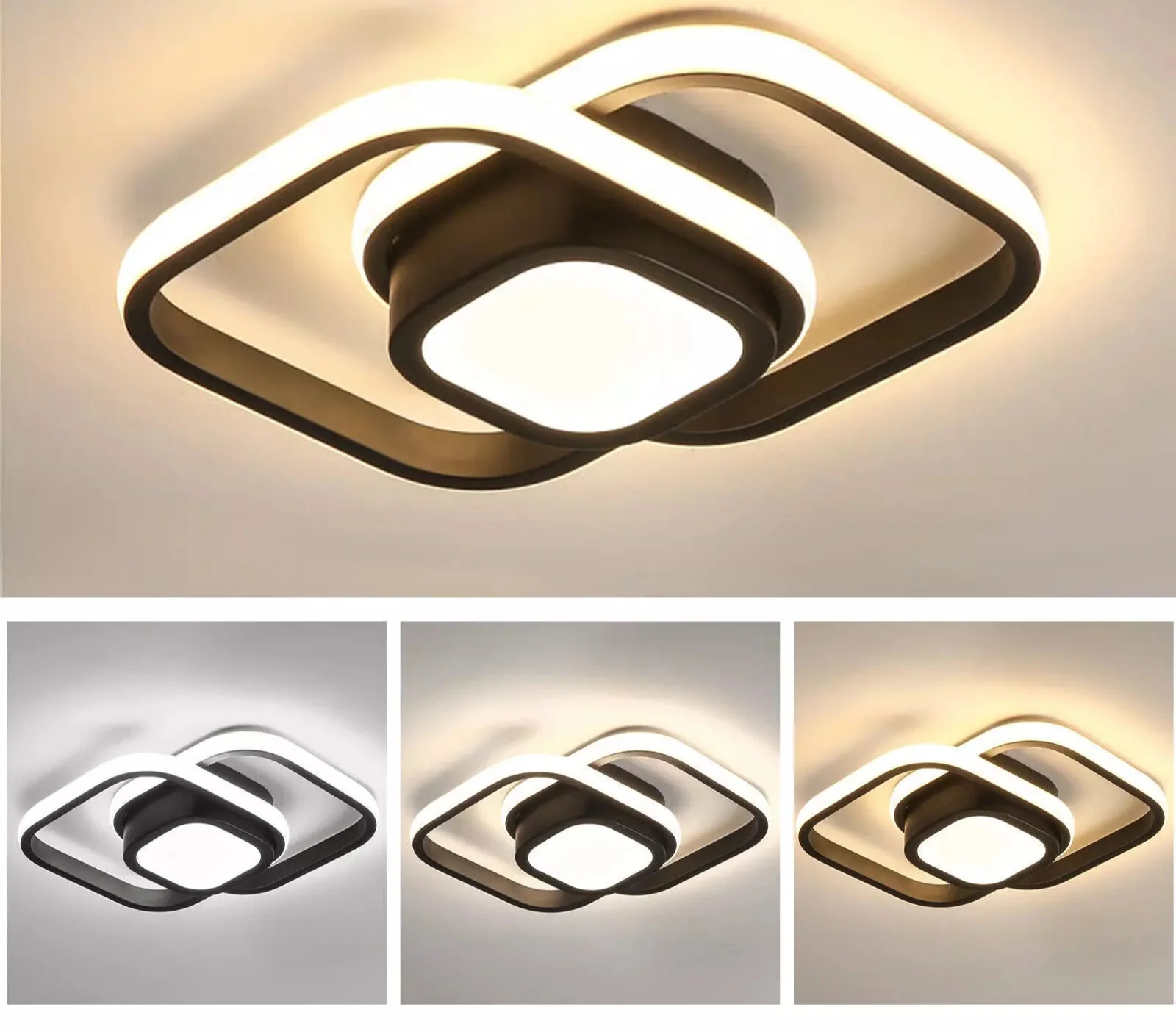 Alpha Lights – Ronde LED plafondlamp flush mount 32W – IP44 waterdicht