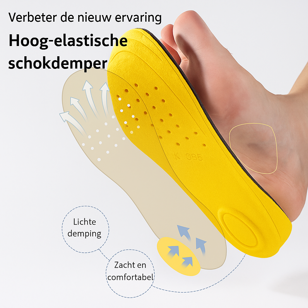 Onzichtbare Verhoger Inlegzolen – Subtiele Lengteboost voor Elke Schoen