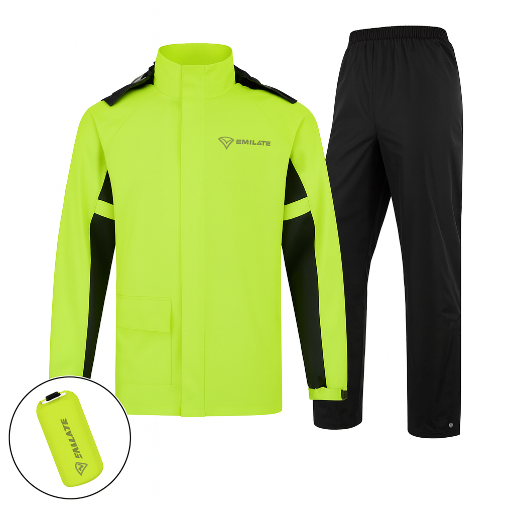 RainShield – Chaqueta de lluvia unisex impermeable y transpirable – Diseño ligero