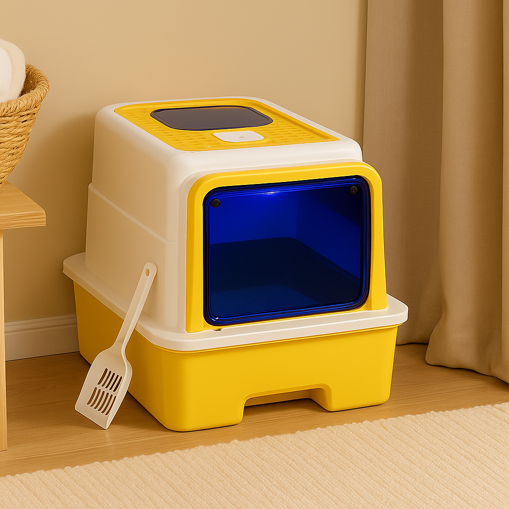 SteriPaw Haven – Automatic self-cleaning cat litter box with UV