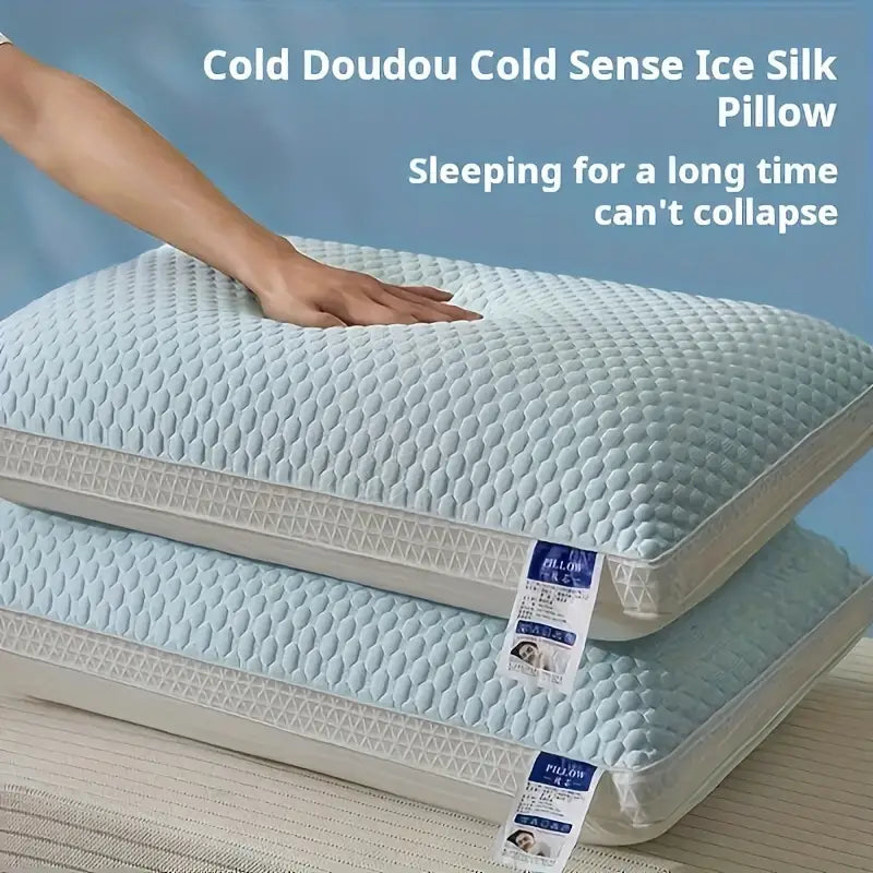 ChillNest – Koelkussenset met Ademende hoes, Ergonomisch voor zomer en Nachtrust