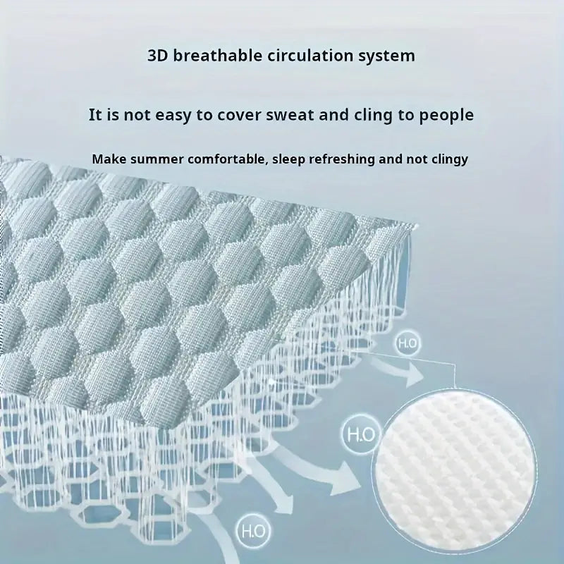 ChillNest – Koelkussenset met Ademende hoes, Ergonomisch voor zomer en Nachtrust