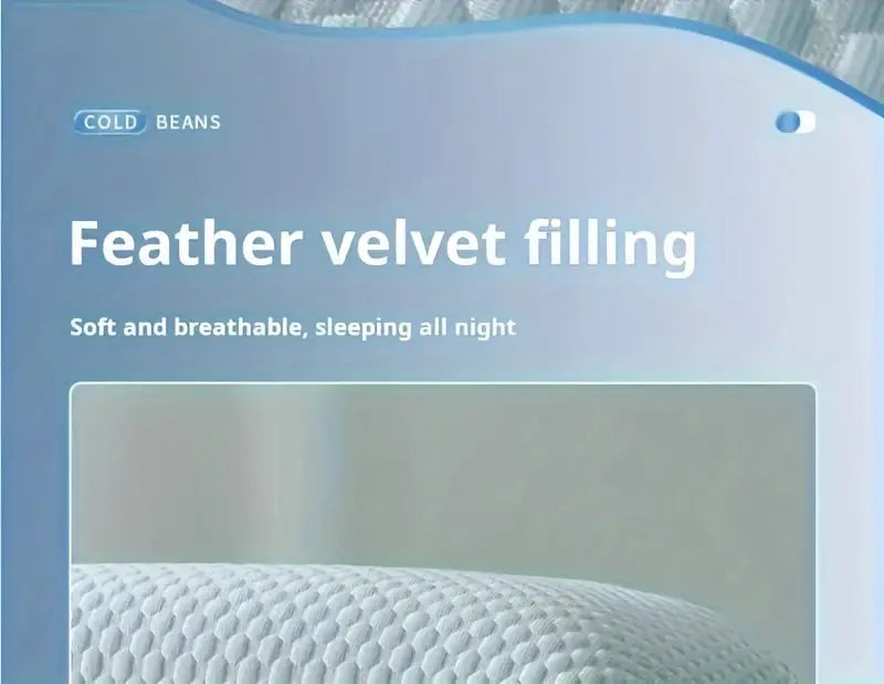 ChillNest – Koelkussenset met Ademende hoes, Ergonomisch voor zomer en Nachtrust