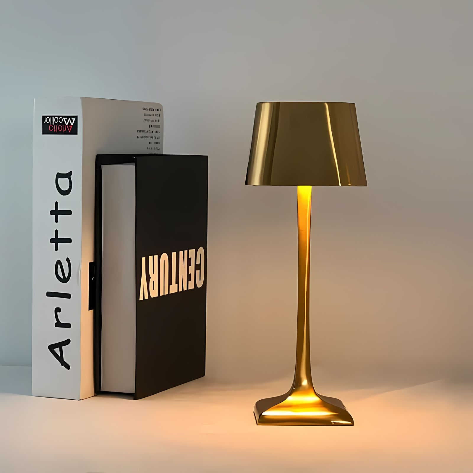 Lumora - Modern Wireless Table Lamp with Touch Dimmer Function